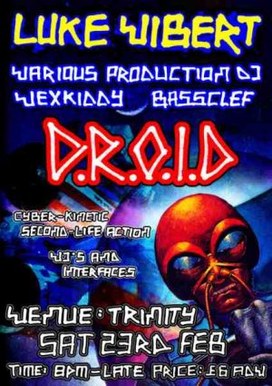 D.R.O.I.D poster designed by Ray