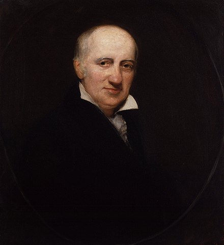 Portrait of William Godwin by Henry William Pickersgill